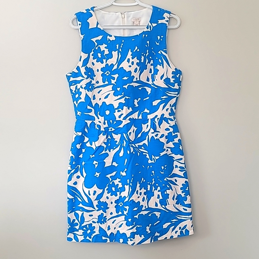 J Crew dress fully lined in beautiful condition.